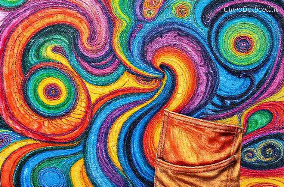 Psychedelic abstract vibr...