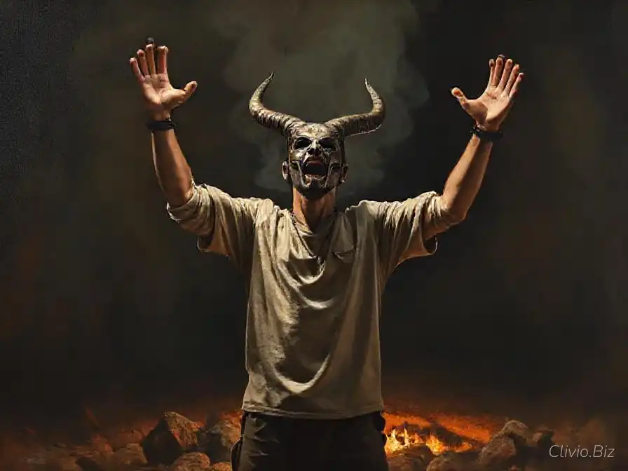 Of pit horned shadow robe...