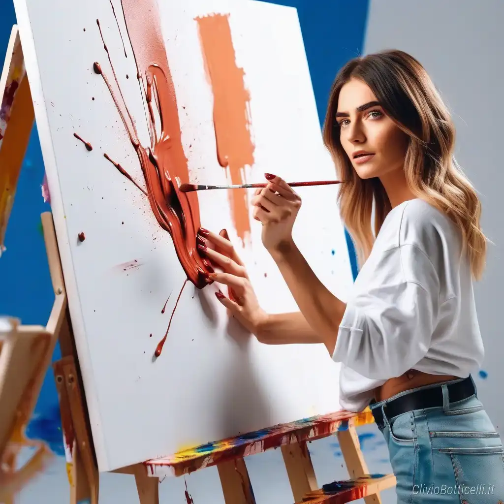 On painting look scene st...