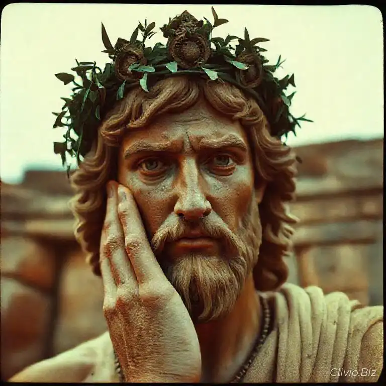 Crown Roman wearing chara...